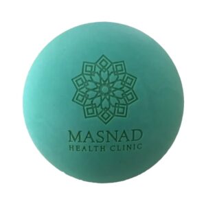 Masnad Silicone Lacrosse Ball - Trigger Point Therapy & Myofascial Release Tool