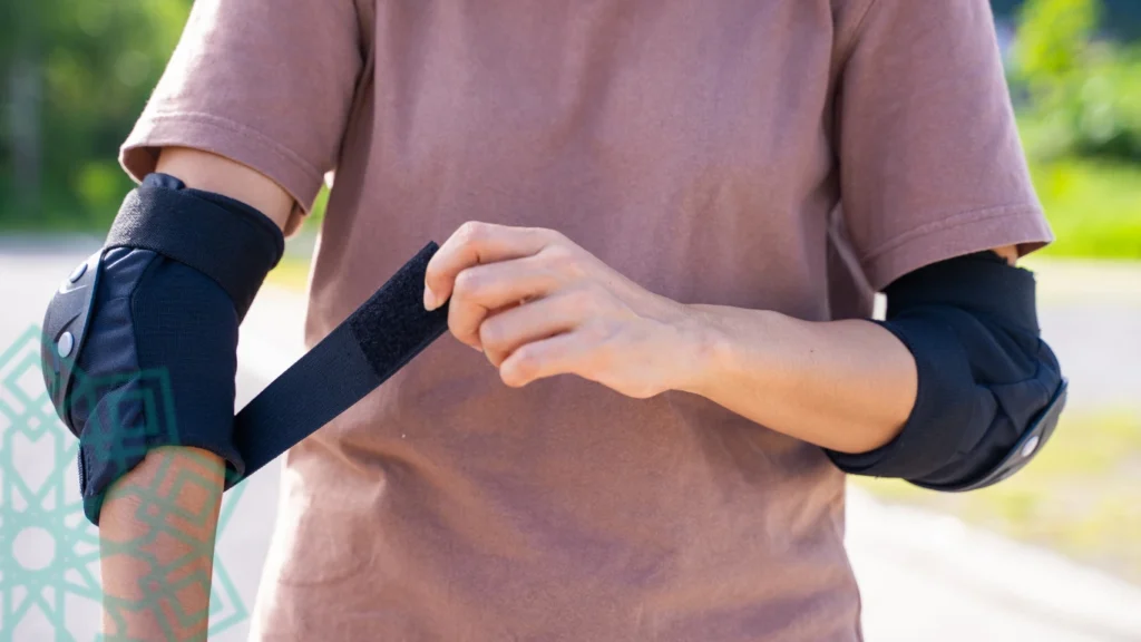 swelling at the back of the elbows