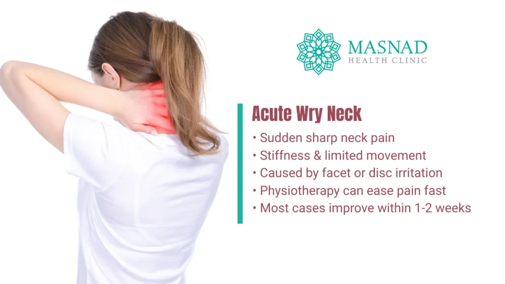 Acute Wry Neck