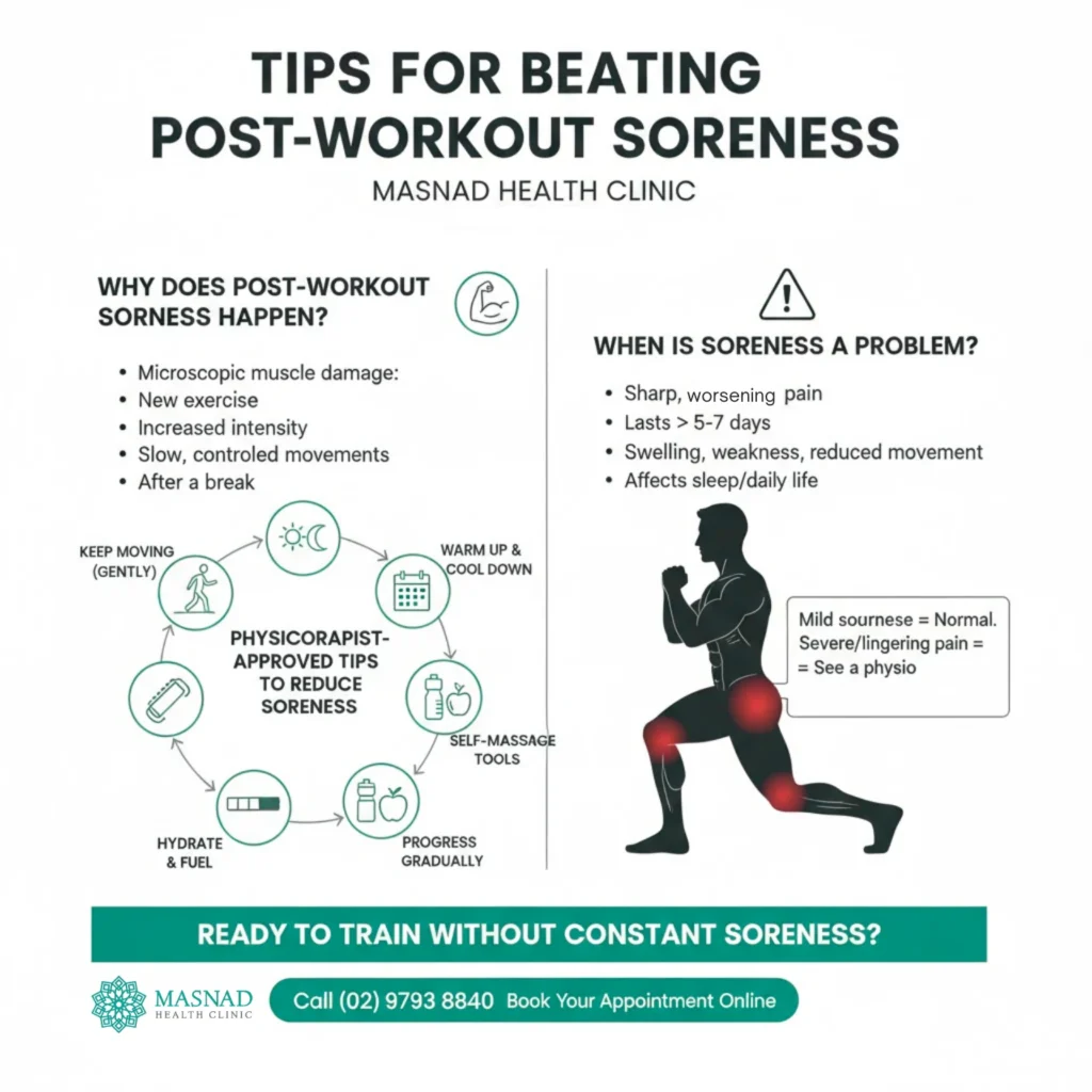 Tips for Beating Post-Workout Soreness