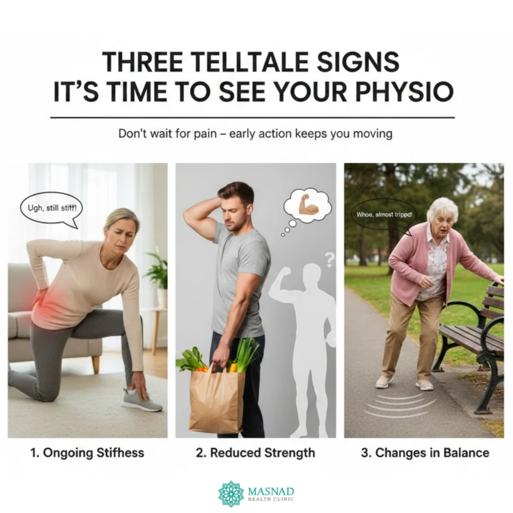 Three Telltale Signs It’s Time to See Your Physio