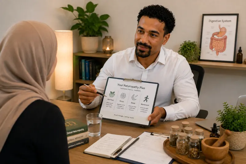 Naturopathy follow-up consultation in Lakemba