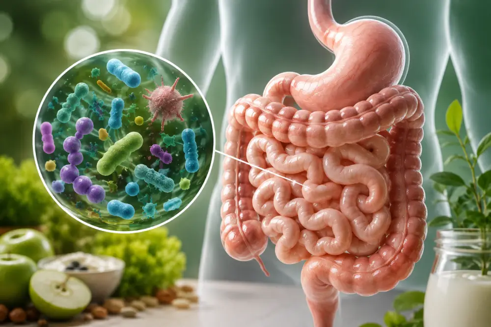 Gut microbiome and its role in digestive health