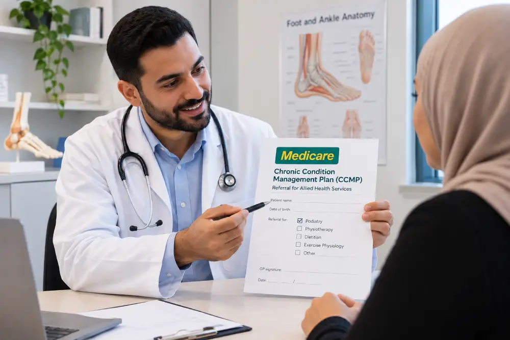 GP referral for podiatry Bankstown